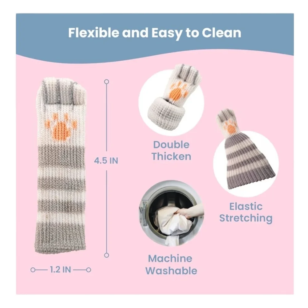 Cat Paw Chair Feet Covers‎ 3 Sets of 4 (12)
